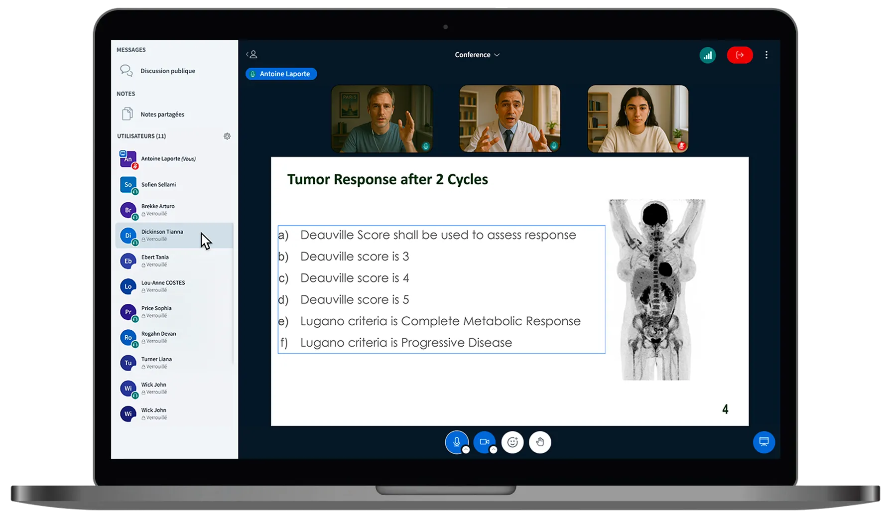 Formateur créant un cours interactif sur la plateforme PixiLearn