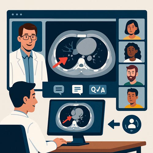 Synchronous online training on PixiLearn