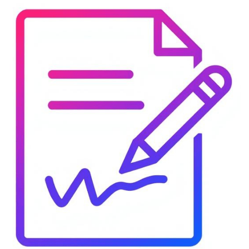 Icône compte rendu de formation médicale PixiLearn pour radiologues et médecins